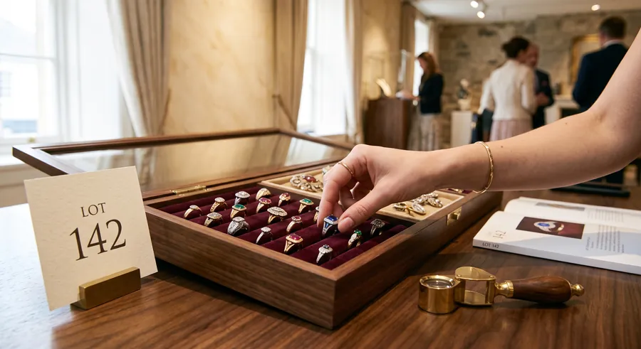 Schmuck in der Auktion kaufen